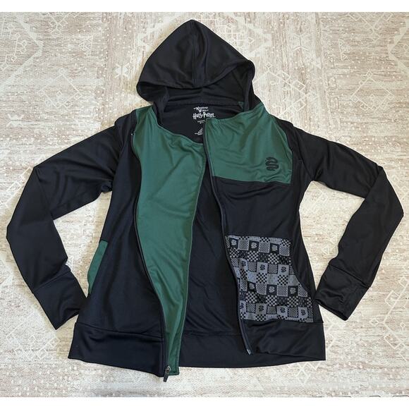 Universal Studios Harry Potter Slytherin Sports M Jacket #114 - Picture 1 of 12
